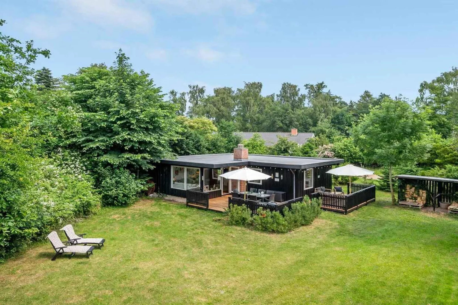 5 Sterne Ferienhaus in Vejby-Im Freien