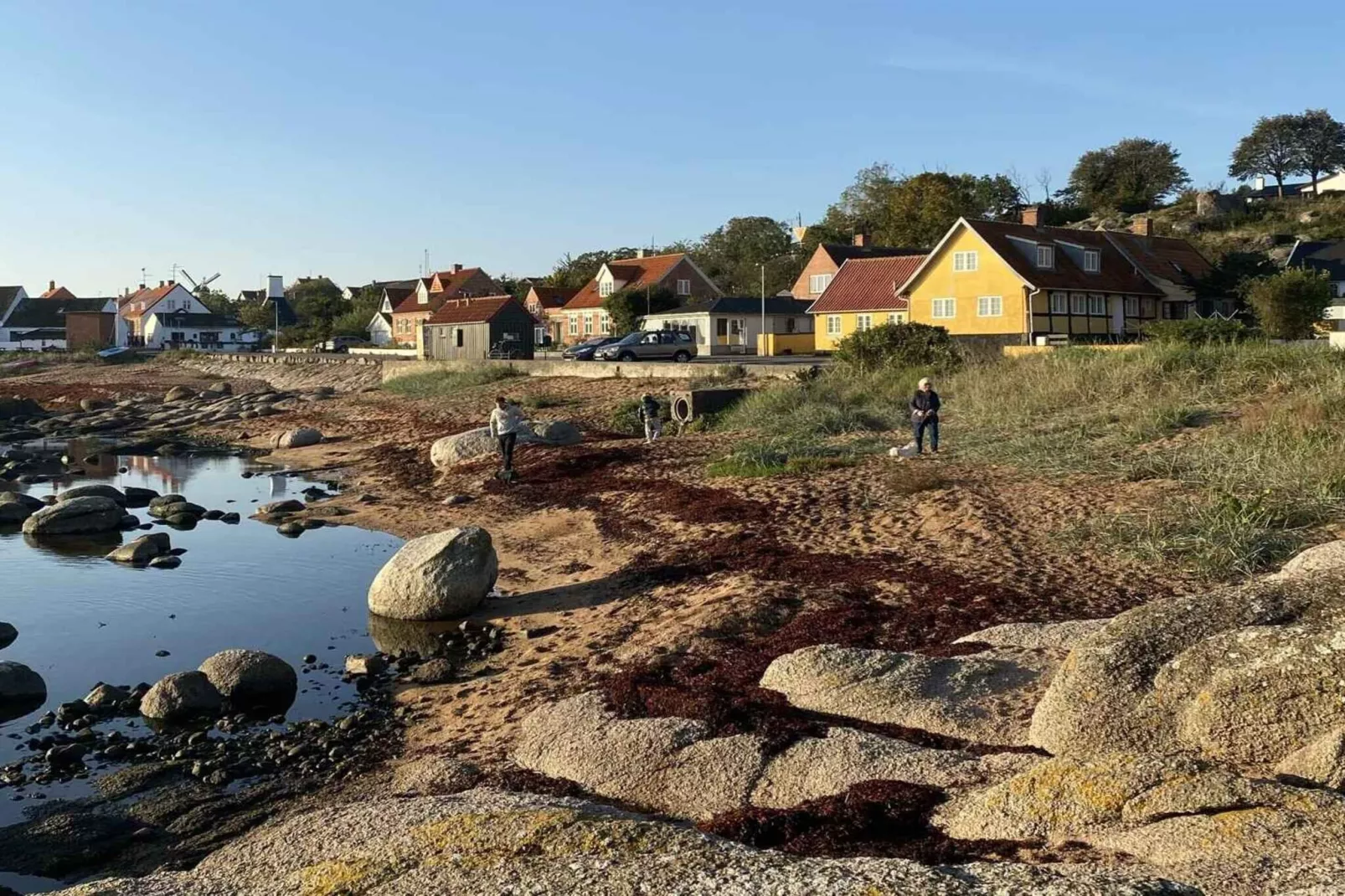 5 Sterne Ferienhaus in Svaneke-Im Freien