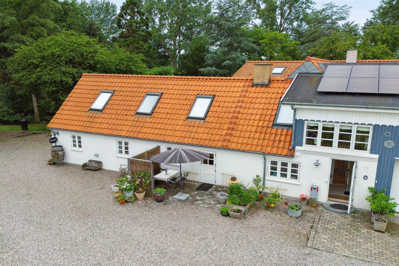 5 Sterne Ferienhaus in Svebølle-Im Freien