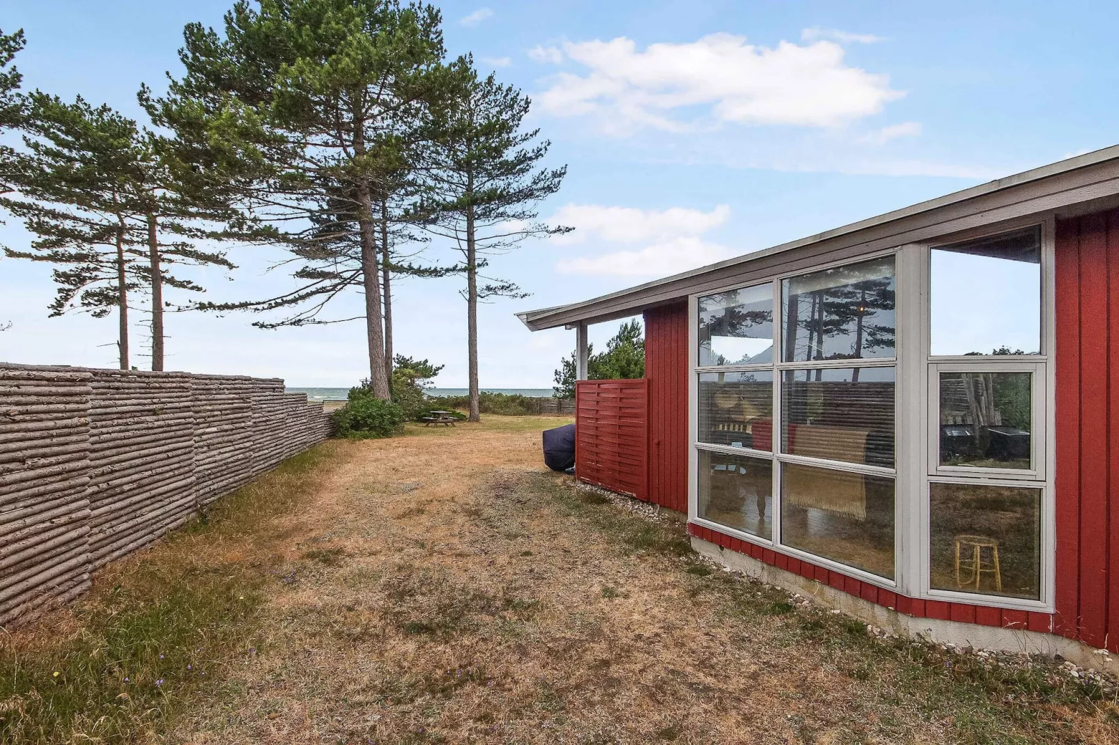 5 Sterne Ferienhaus in Store Fuglede-Im Freien