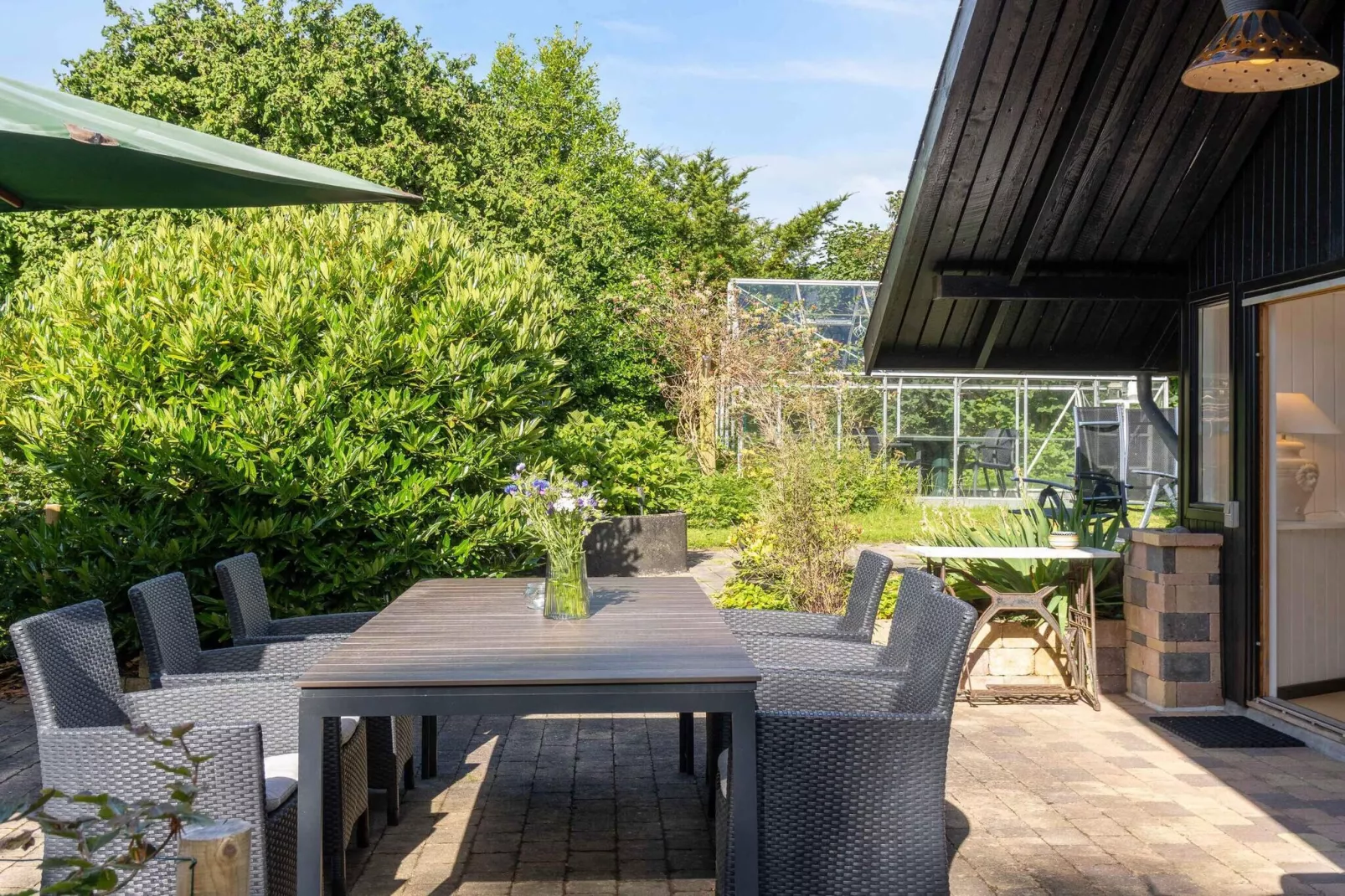 5 Sterne Ferienhaus in Nykøbing Sj-Im Freien