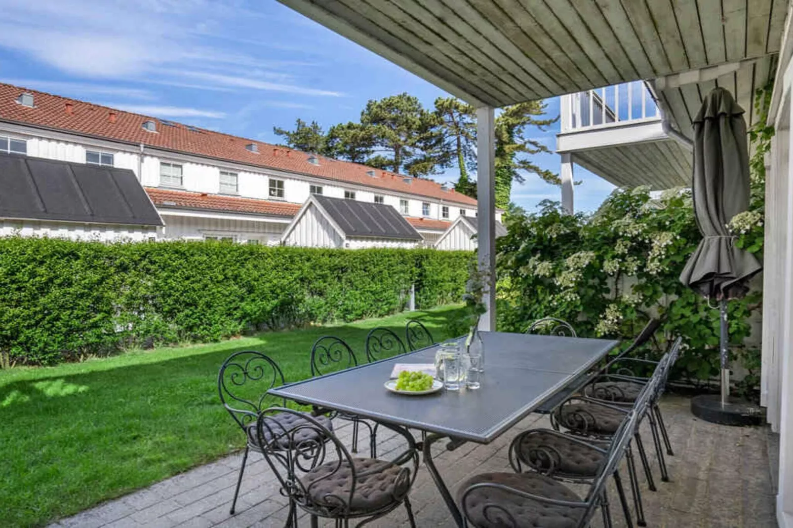 5 Sterne Ferienhaus in Nykøbing Sj-Im Freien