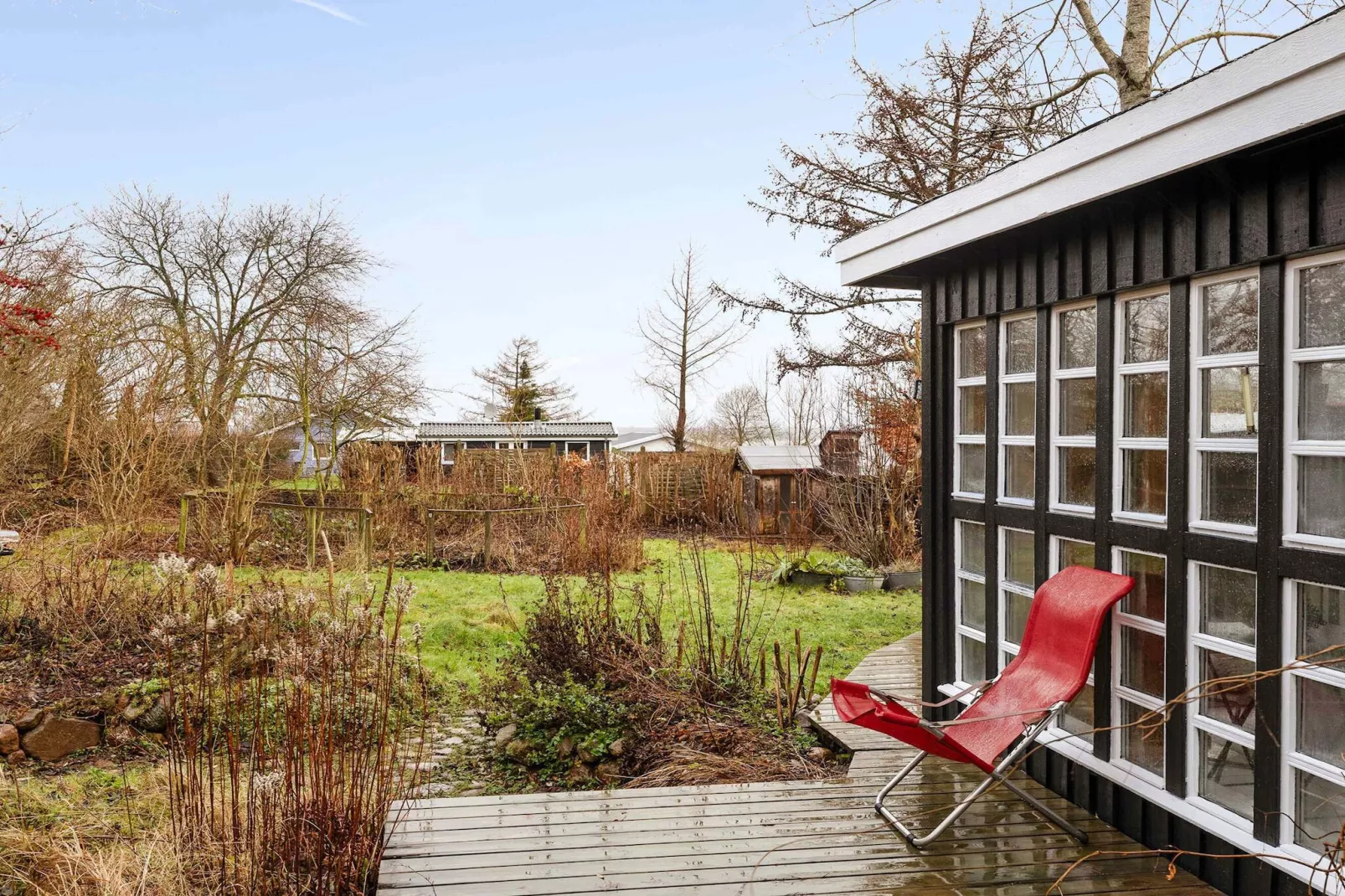 5 Sterne Ferienhaus in Kirke Såby-Im Freien