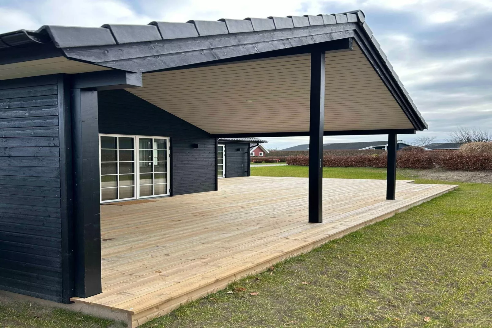 5 Sterne Ferienhaus in Assens-Im Freien