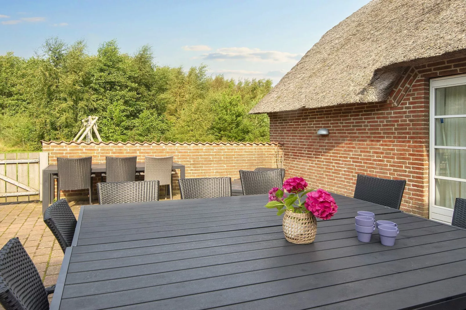 4 Sterne Ferienhaus in Ulfborg-Im Freien