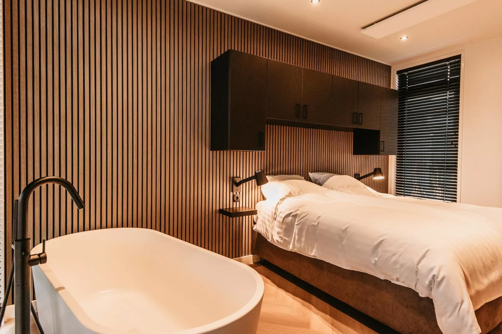 Chalet aan het Water - Betuwse Hofjes - 4P-Schlafzimmer