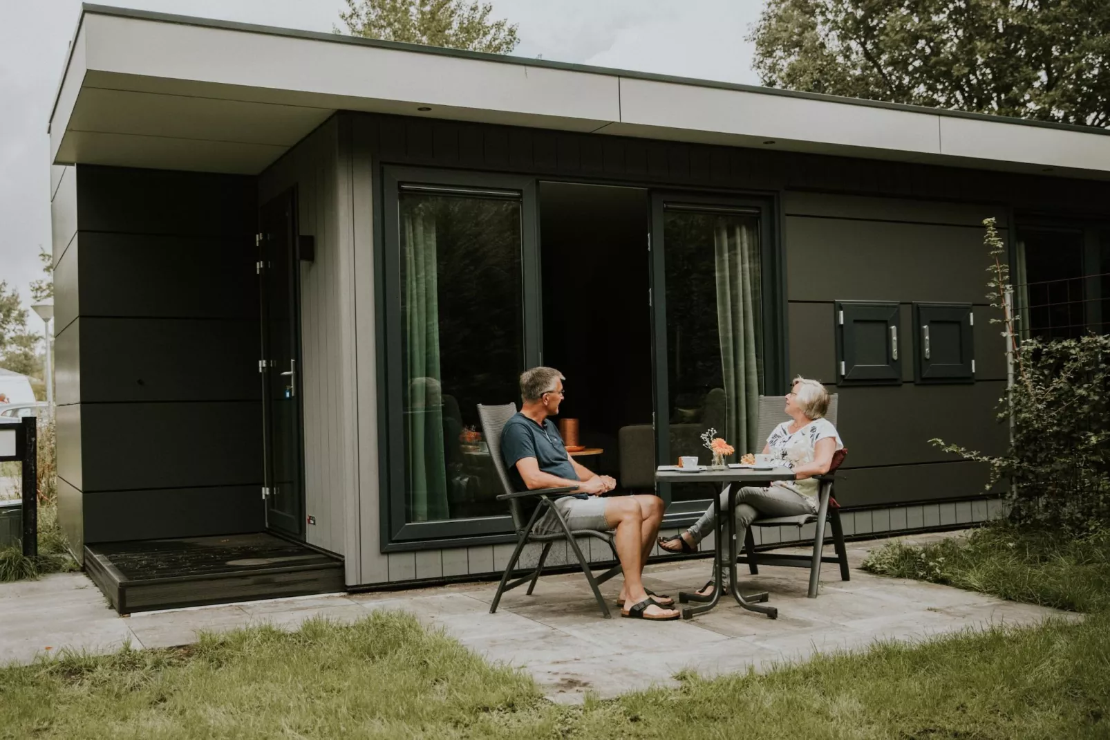 Luxe loft  2 persoons-Außenbereich Sommer