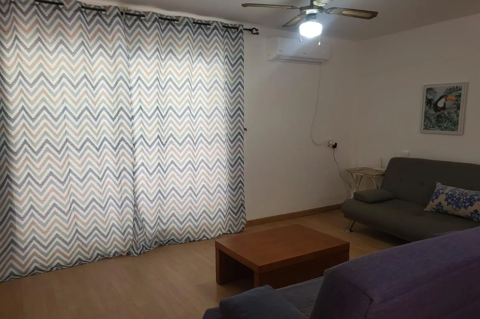 CT 369 AL - Faro's Apartmento Naturista - Primera Linea Vera Playa-Salon