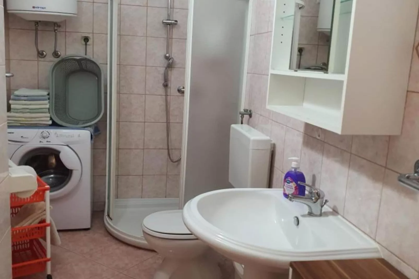 Apartments Nada - Two Bedroom Apartment (A1)-Badezimmer