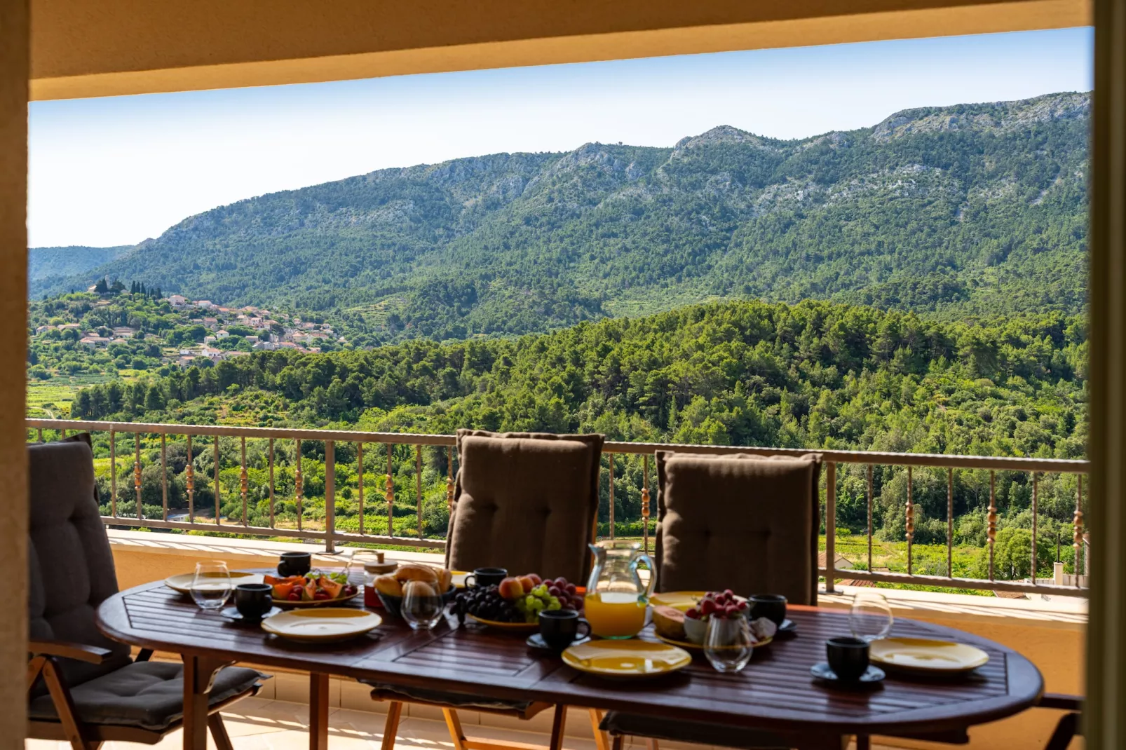 Sea view Villa Amaria-Terrace balcony