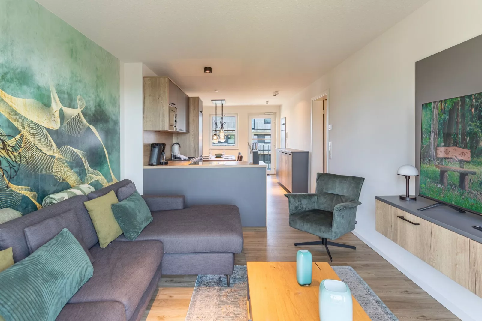 Sandbank de Luxe 7 auf Nordstrand-Salon