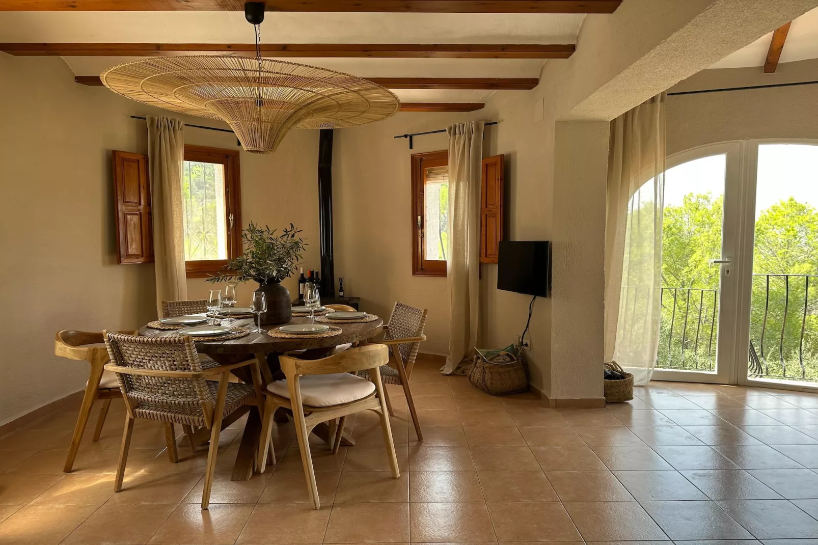 Villa Vista Pedreguer-Dining room