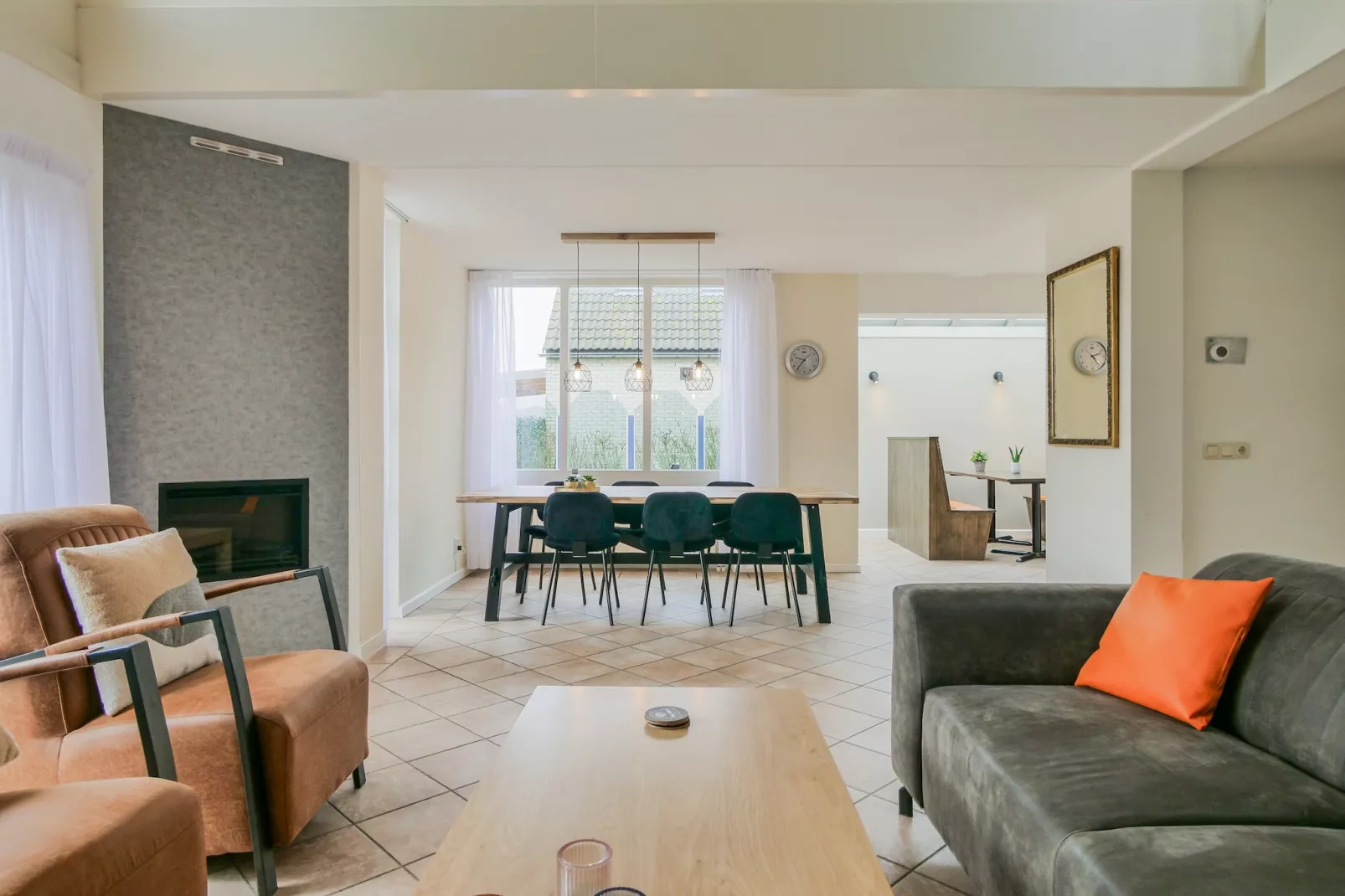 Ooghduyne Villa Opduin-Living room