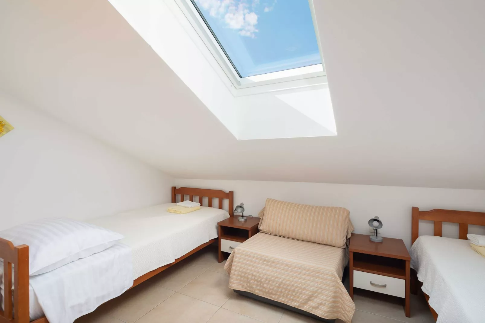 Apartment Bella Vista - Three Bedroom Apartment with Terrace  and Sea View(A6)-Bedroom