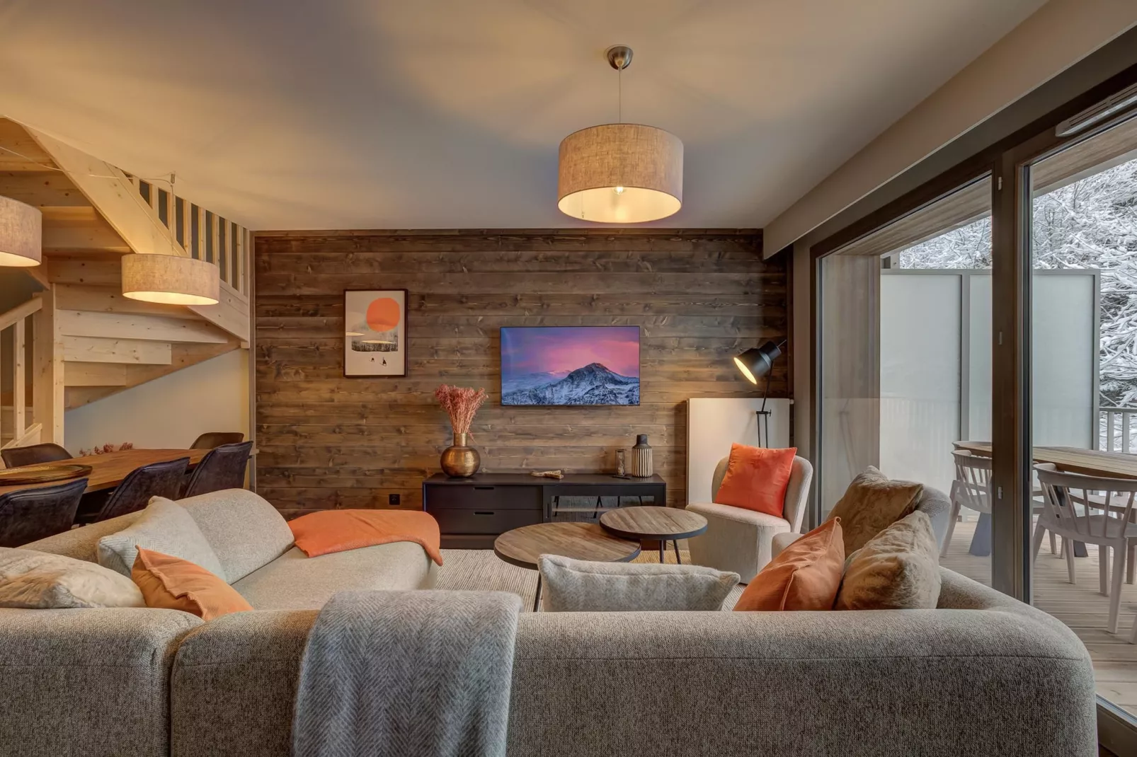 White Pearl A34-Wohnzimmer