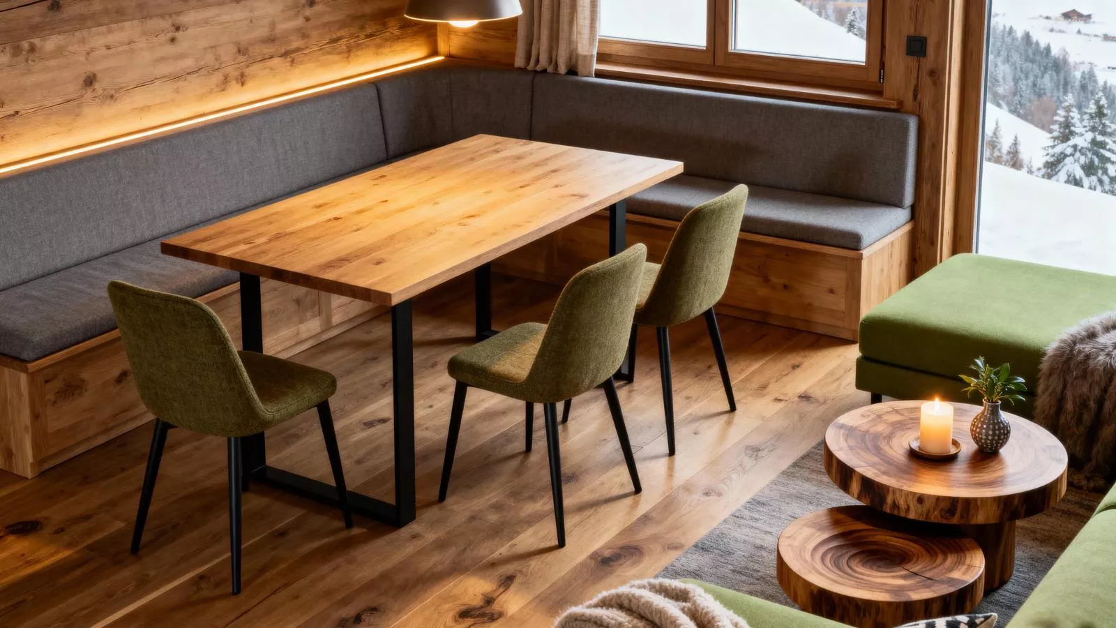 Haus Tauernblick Top 3 und 4-Wohnzimmer