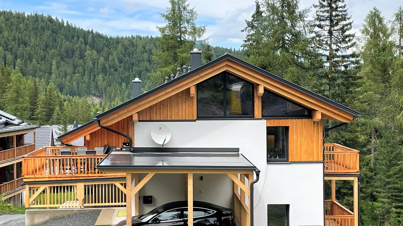Atemlos Mountain Chalet-Exterior summer