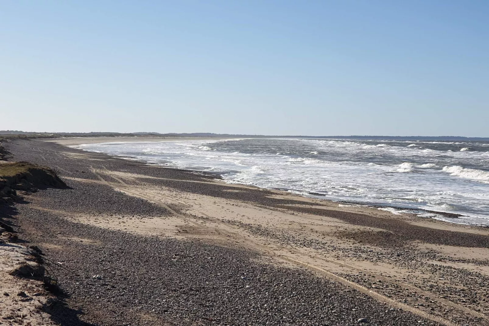 Maison de vacances pour 6 a Brovst-Vue sur l'eau