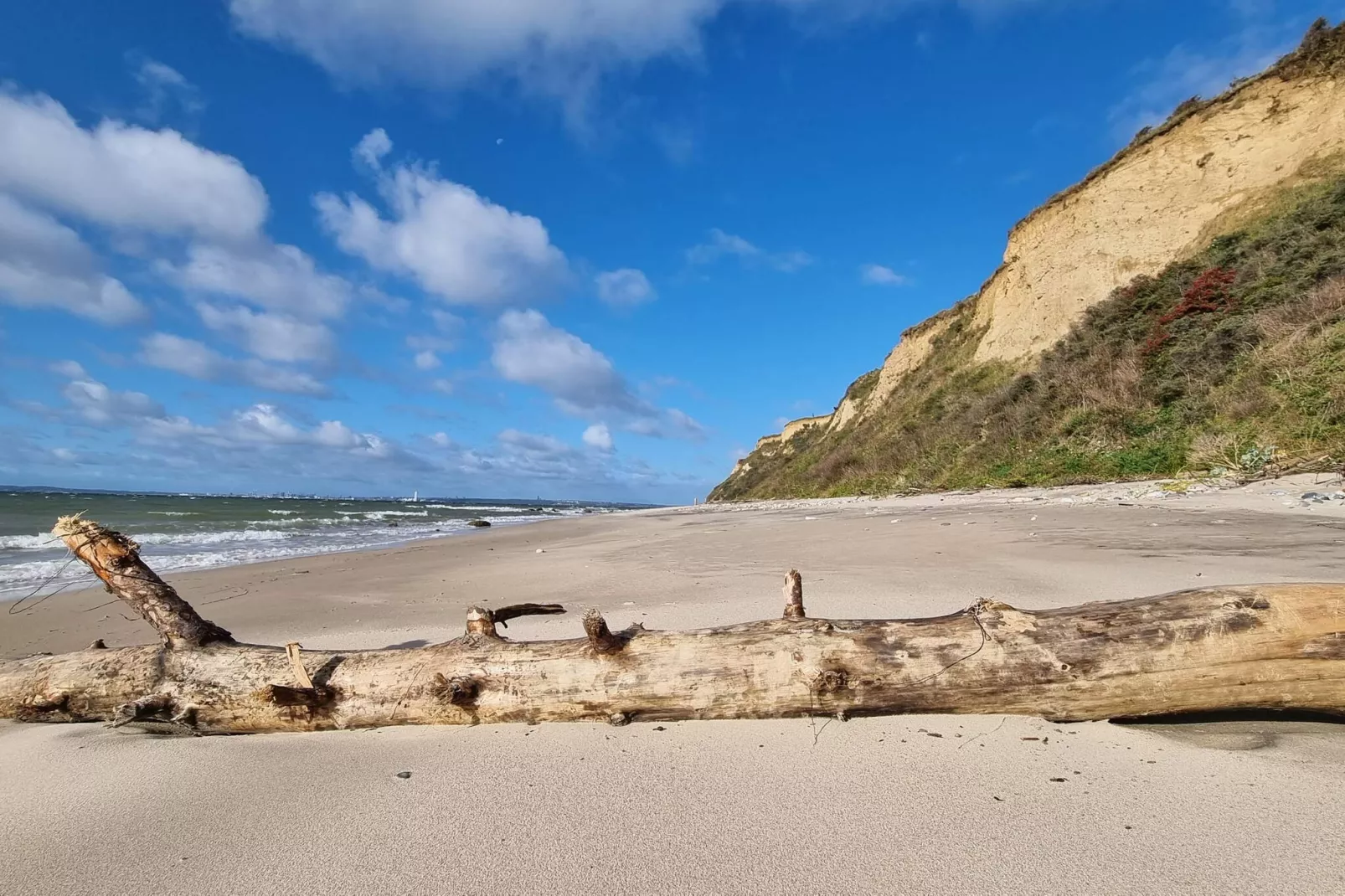 Meeresruhe in SkAdshoved-By Traum-Wasserblick