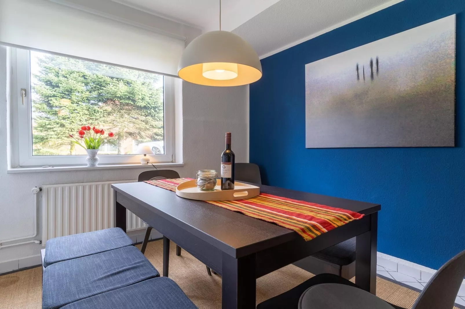 Ferienhaus Apfelgarten Garding-Esszimmer