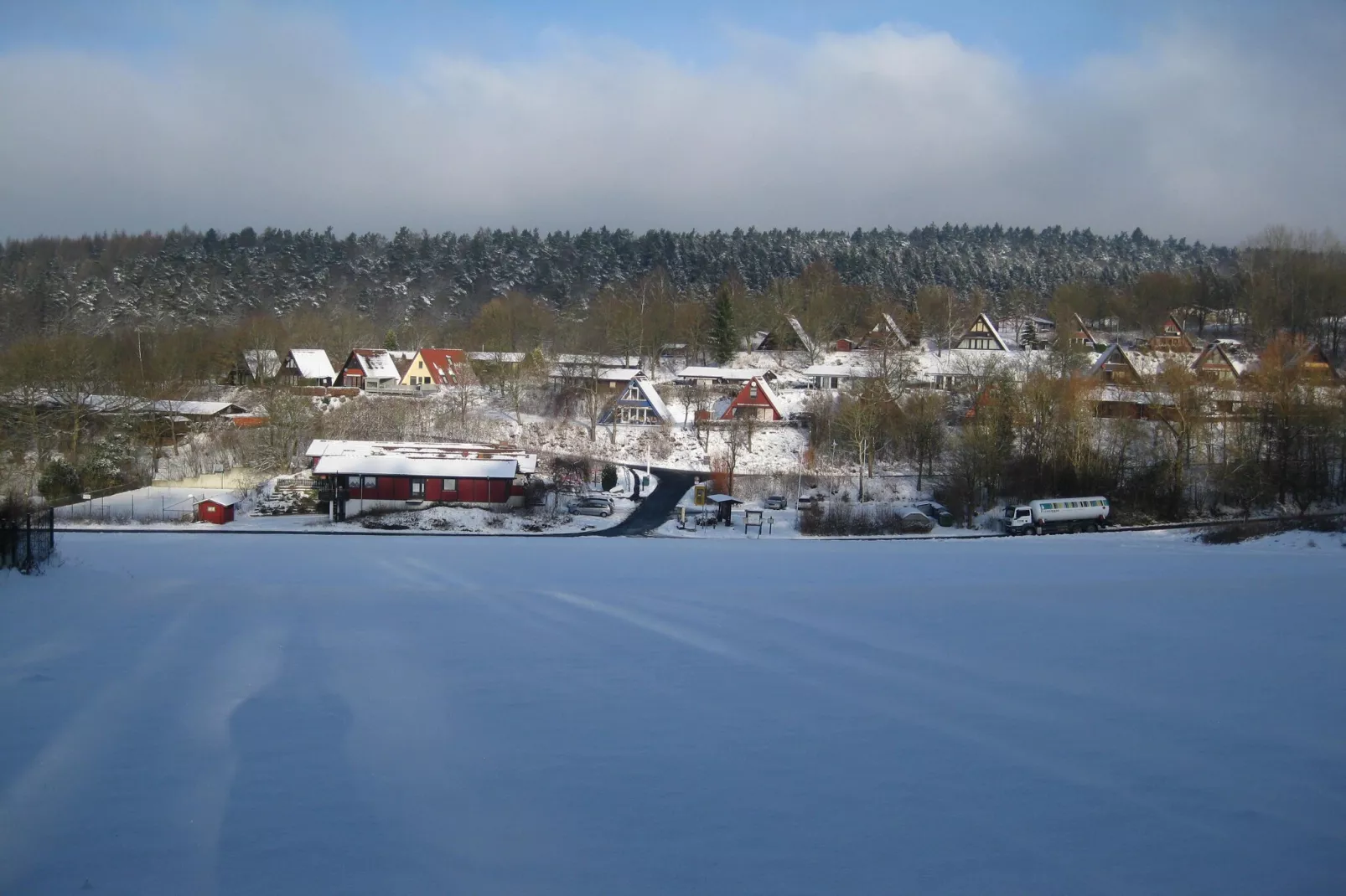 Ronshausen 3-Area within 1km in winter