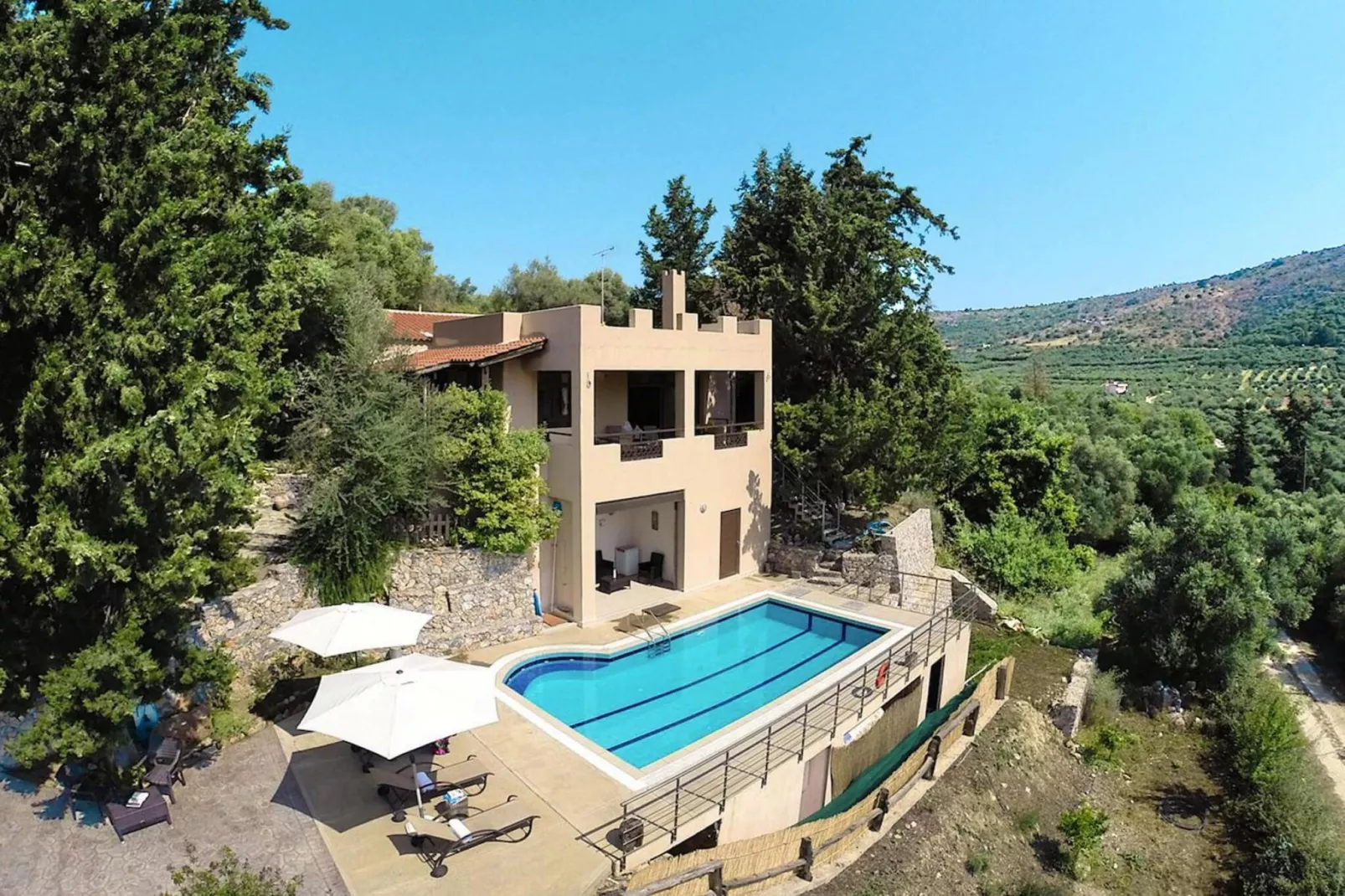 Holiday home, Kalamitsi Alexandrou-Villa Kalamitsi, ca. 108 qm, 6 pax-Piscine