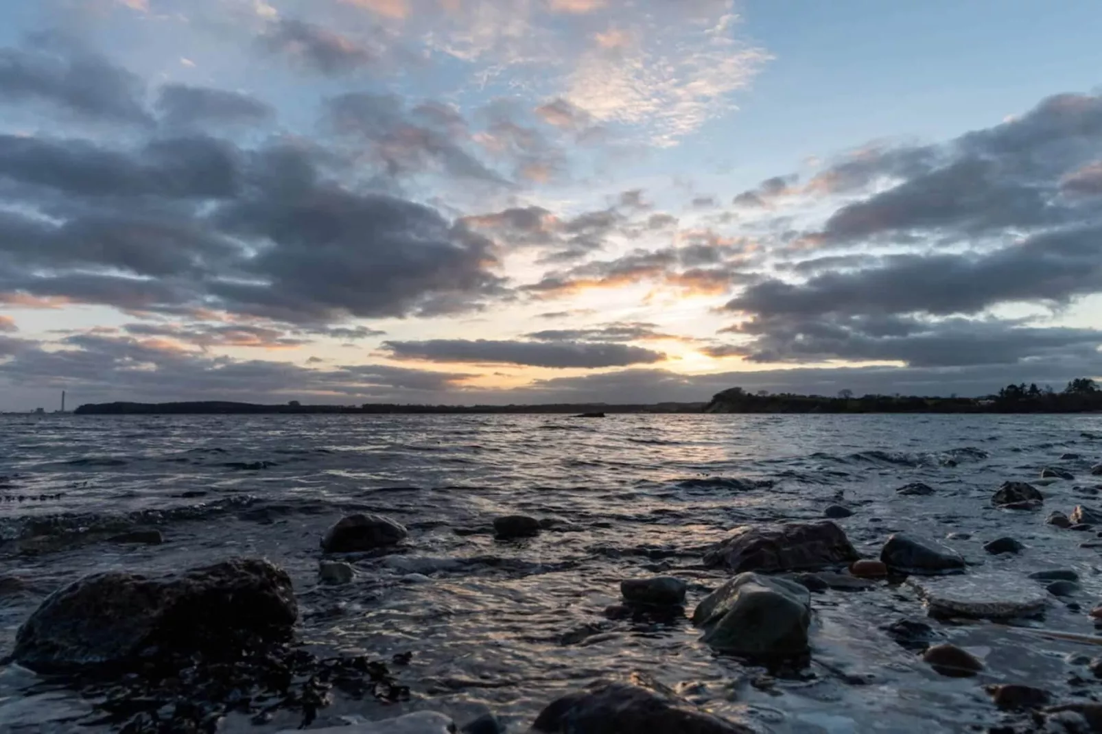Maison de vacances pour 4 a Rønde-By Traum-Vue sur l'eau