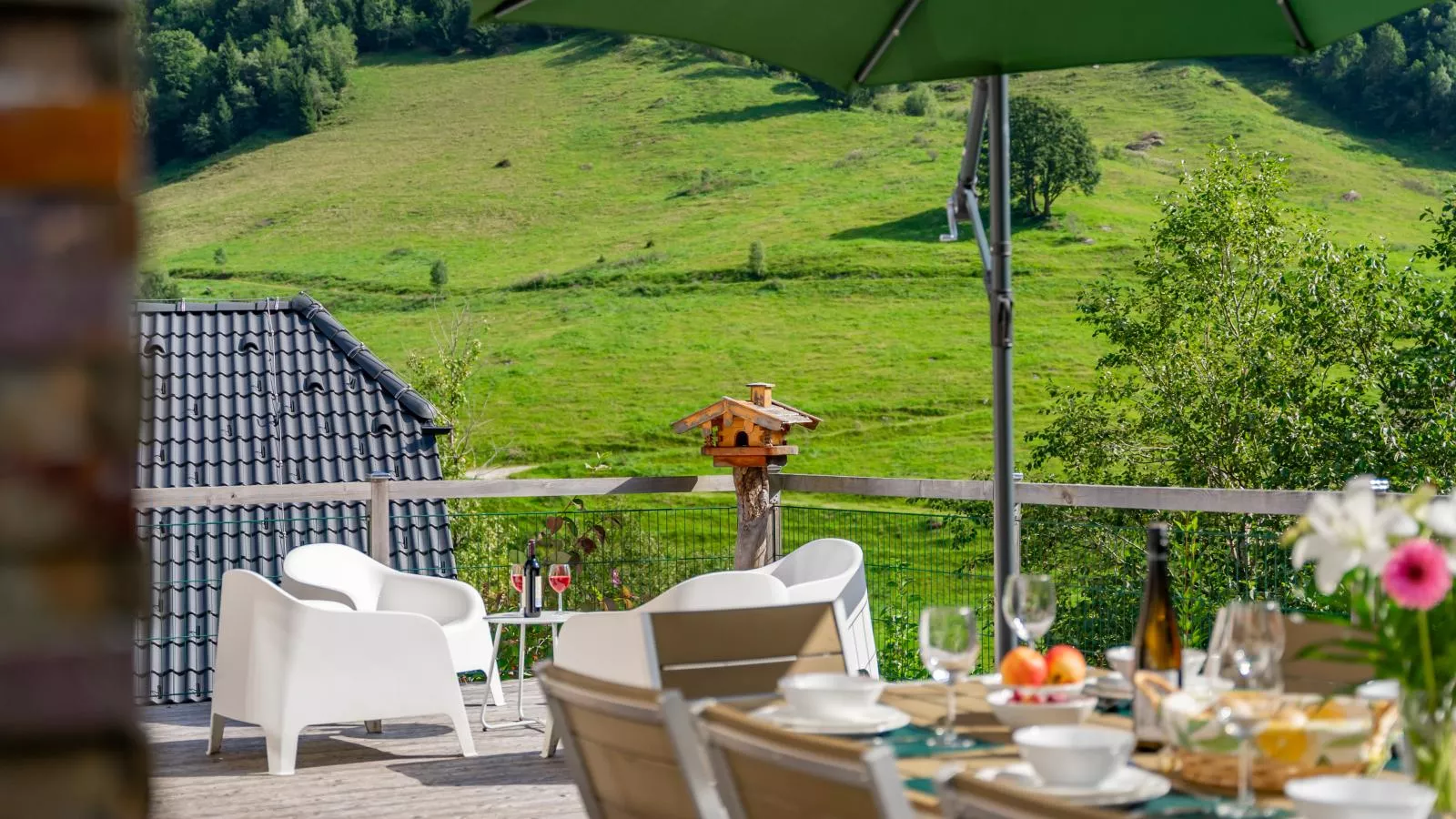 Chalet Karibu-Terrasse/Balkon