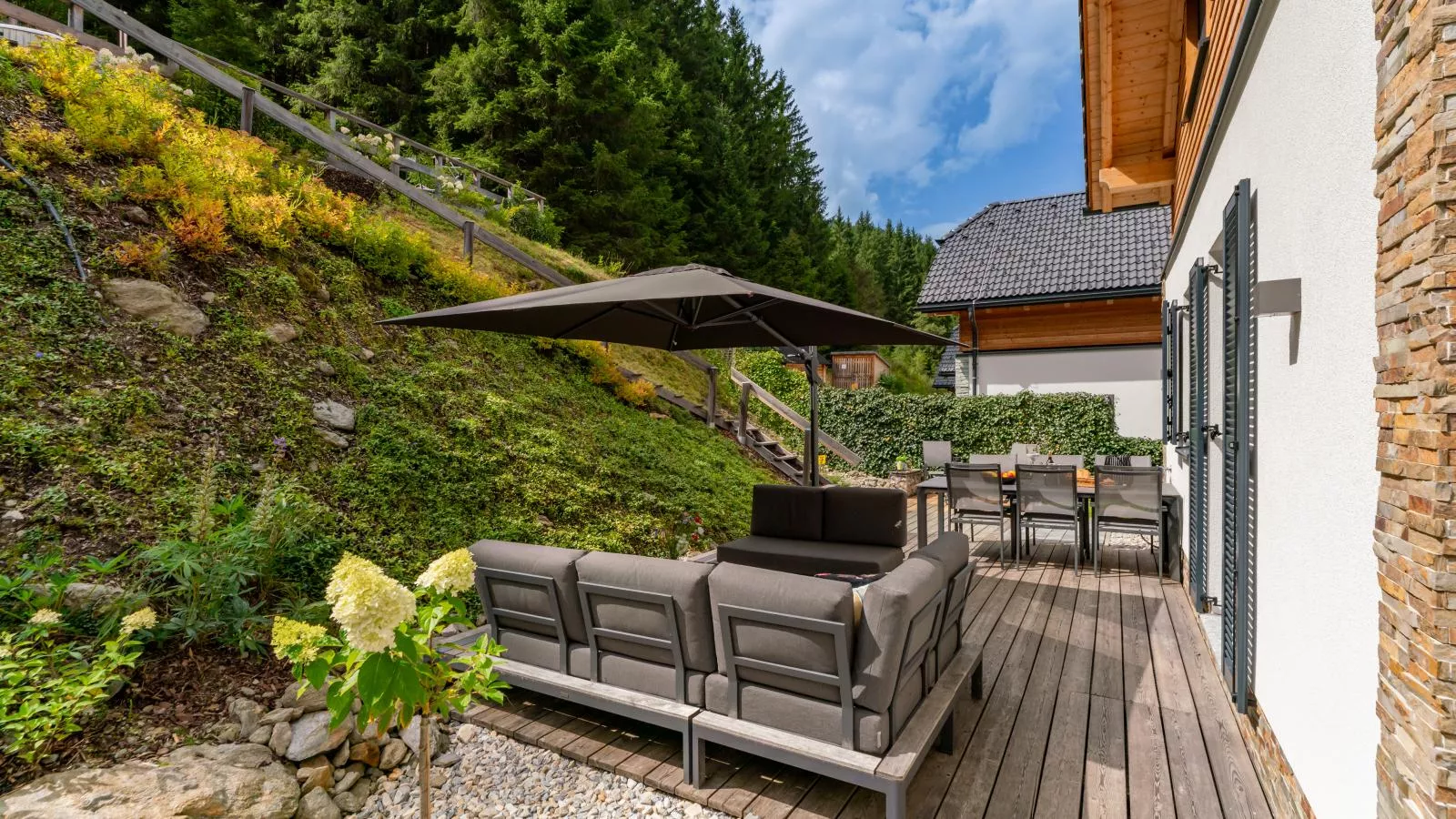 Chalet Hirschblick-Terrasse/Balkon