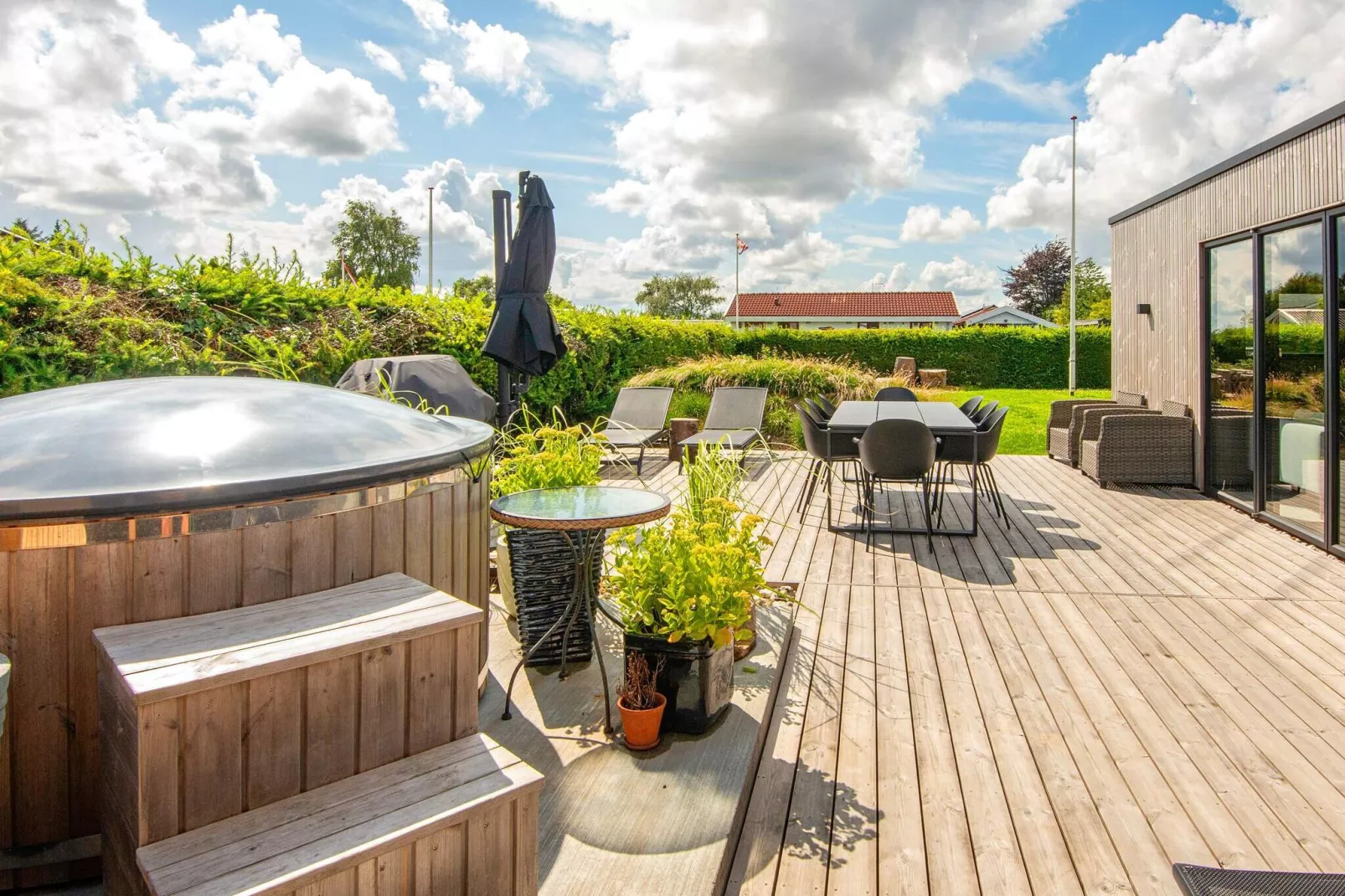 8 Personen Ferienhaus in Hejls-By Traum-Aussicht