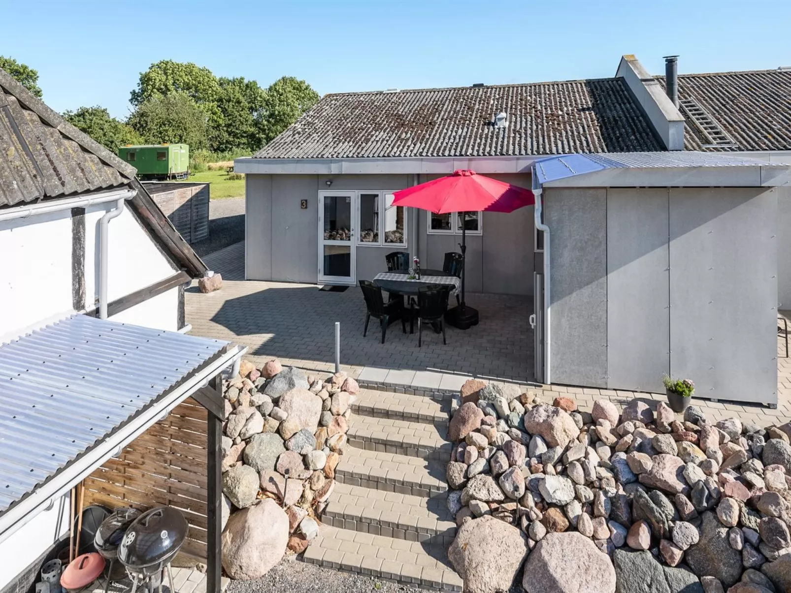 "Haralde" - 2.5km from the sea-Dehors