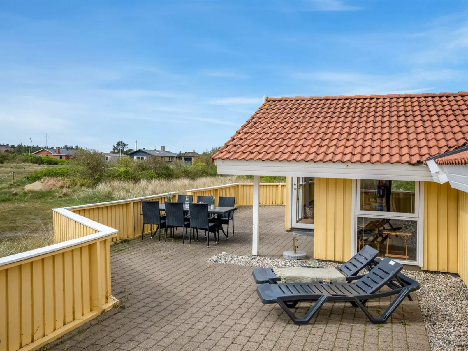 "Skev" - 200m to the fjord-Dehors