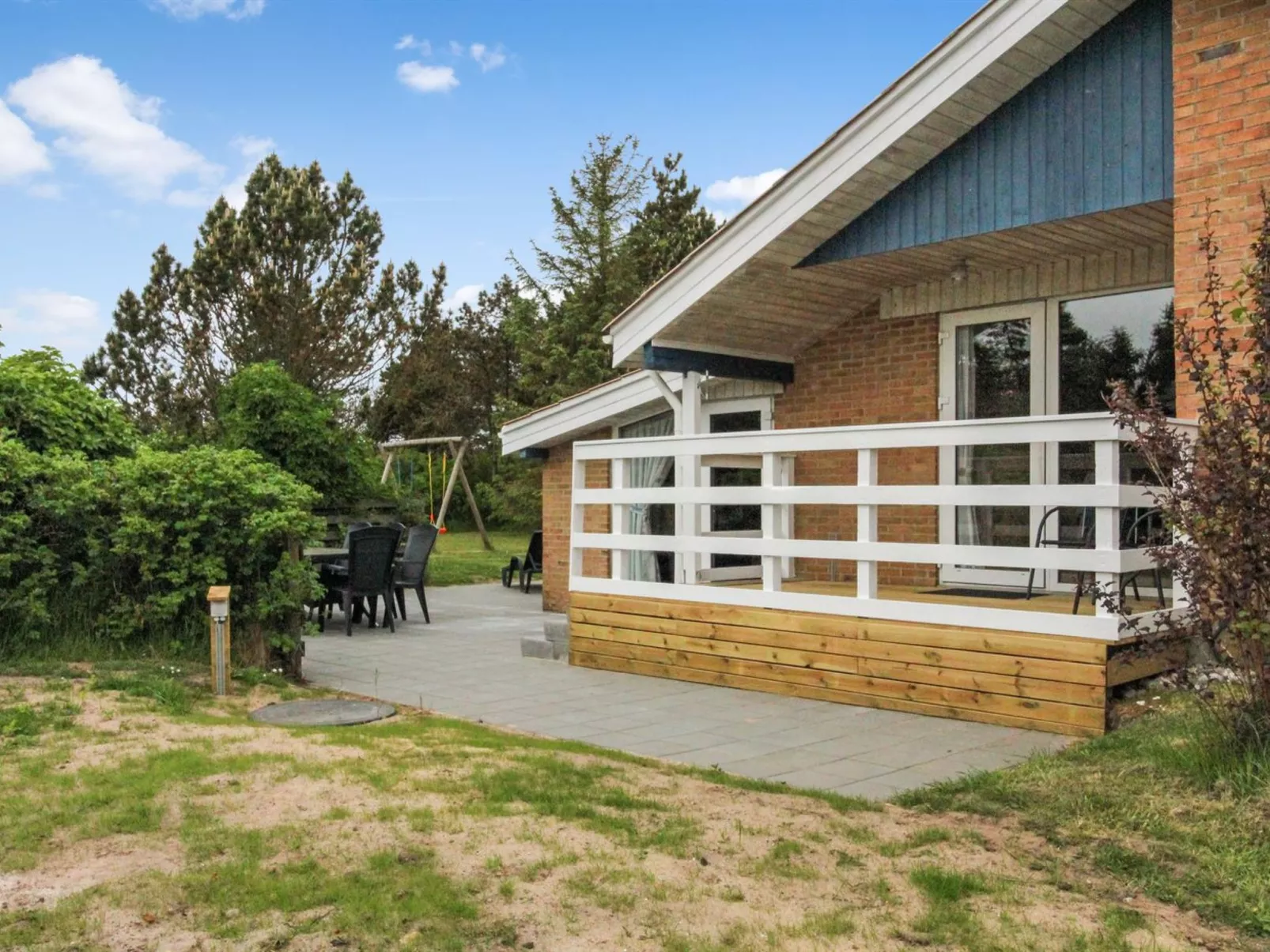 "Svane" - 1.2km from the sea-Draußen