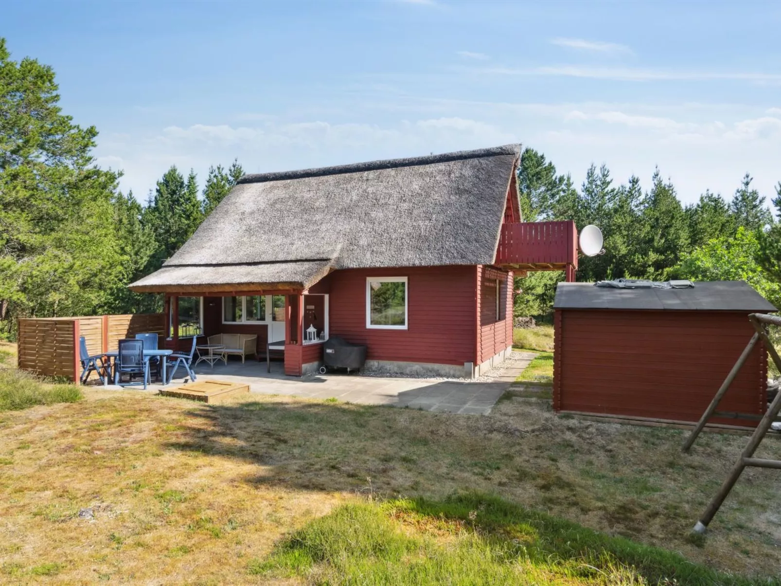 "Alflak" - 5.2km from the sea-Dehors