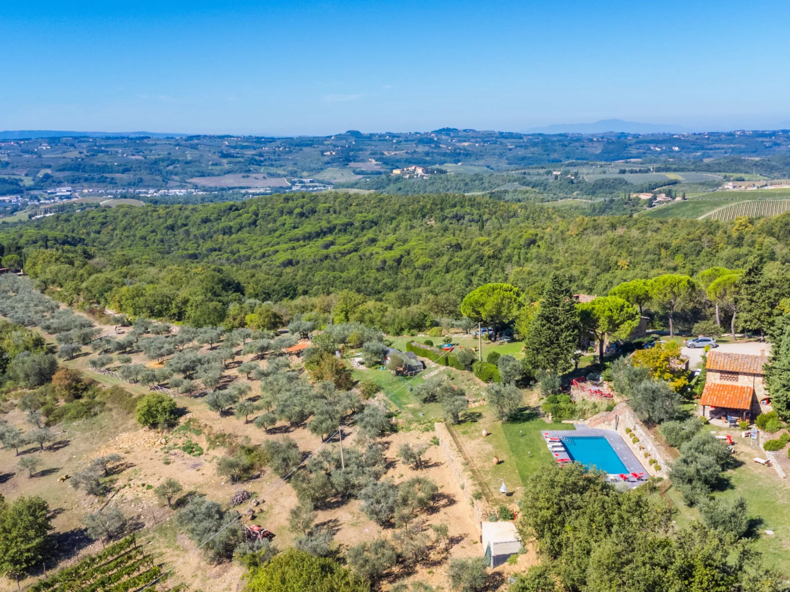 Badia a Passignano-Dehors