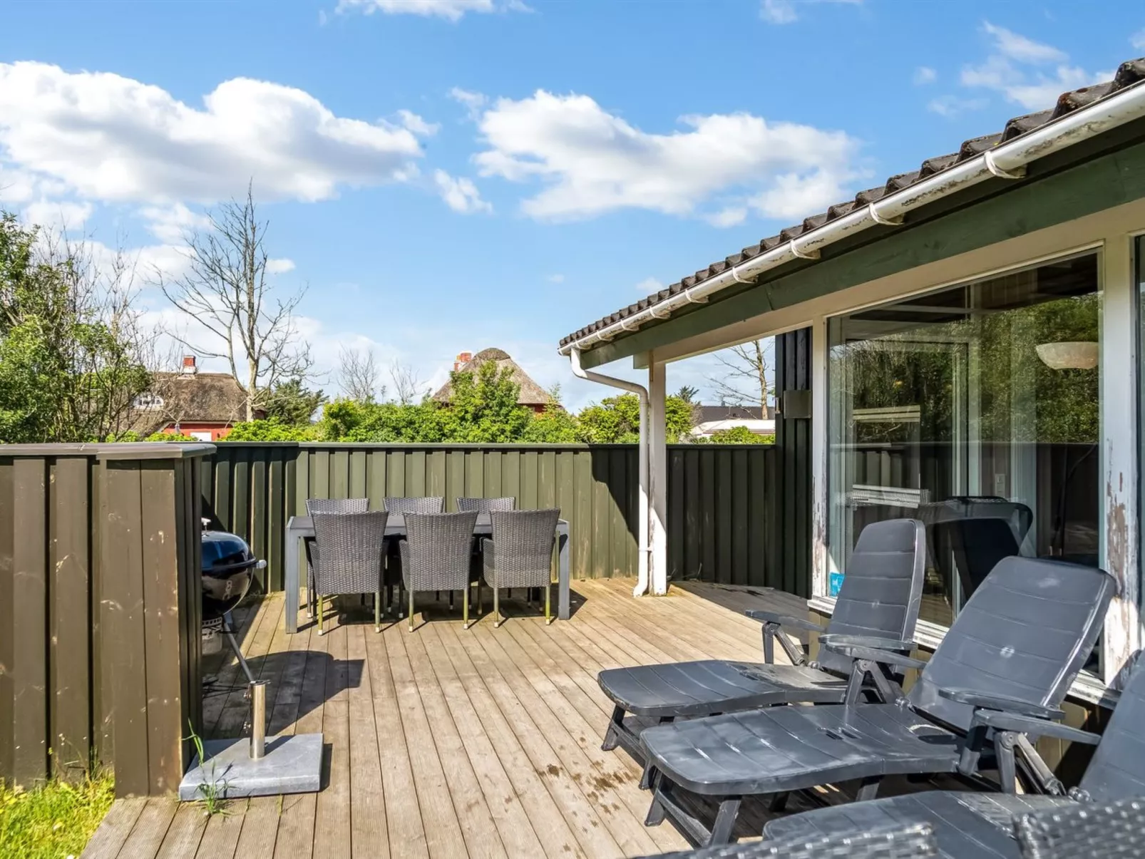 "Aponi" - 400m from the sea-Dehors