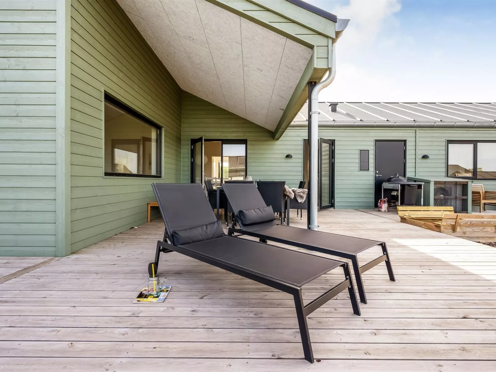 "Alpo" - 450m from the sea-Draußen