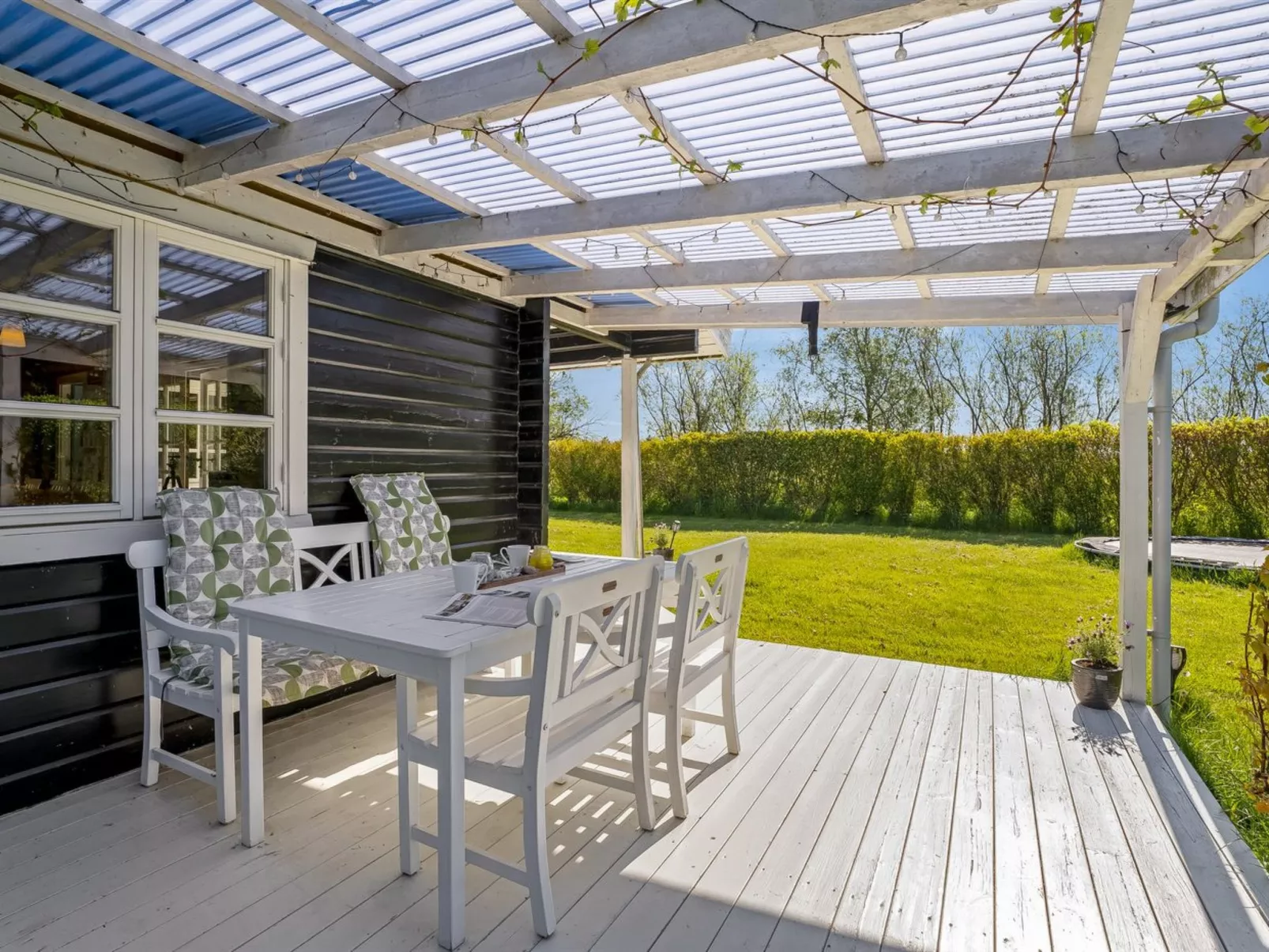 "Lamberthus" - 600m from the sea-Dehors