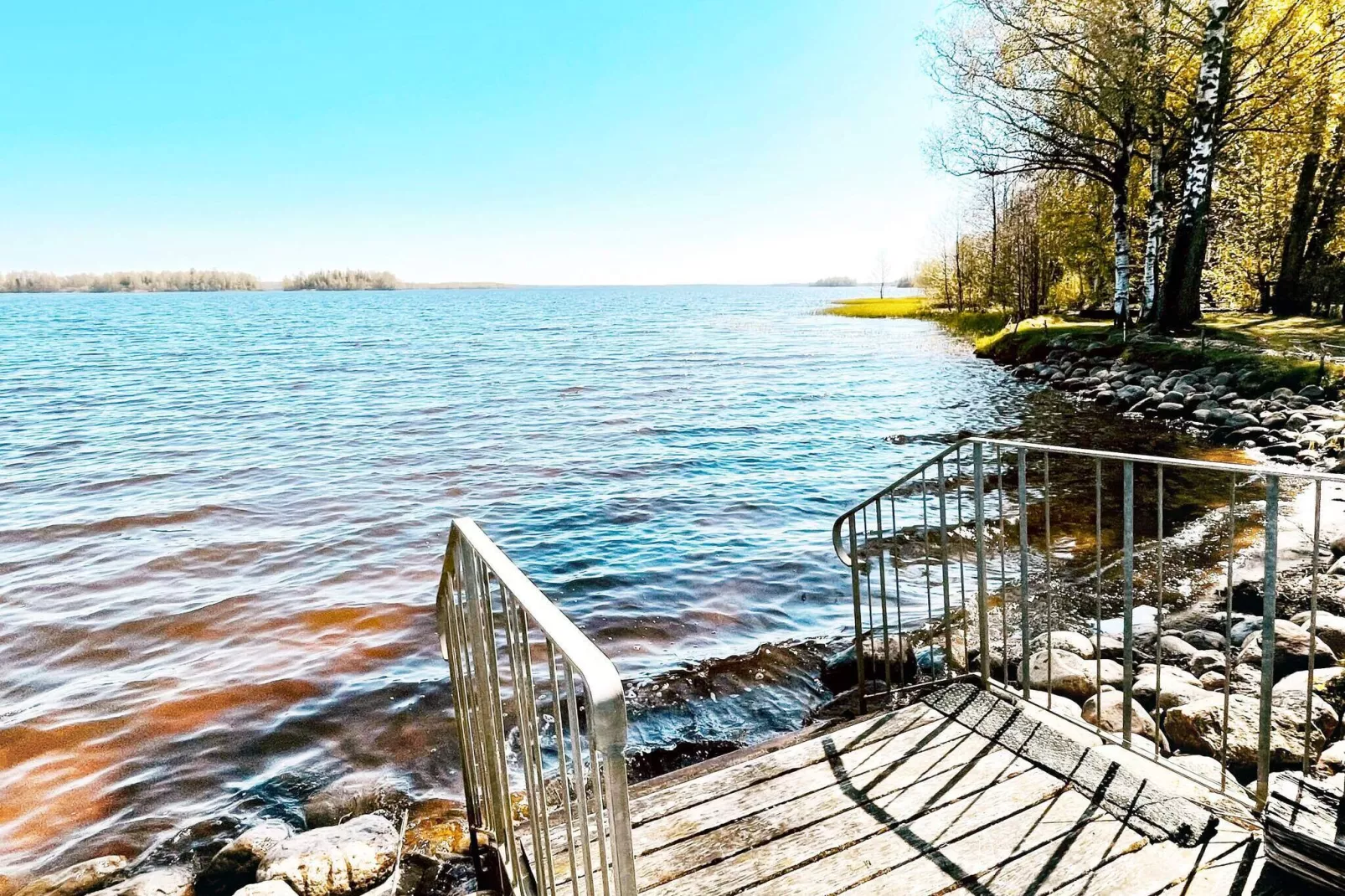 4 person holiday home in ALVESTA-By Traum-Water view