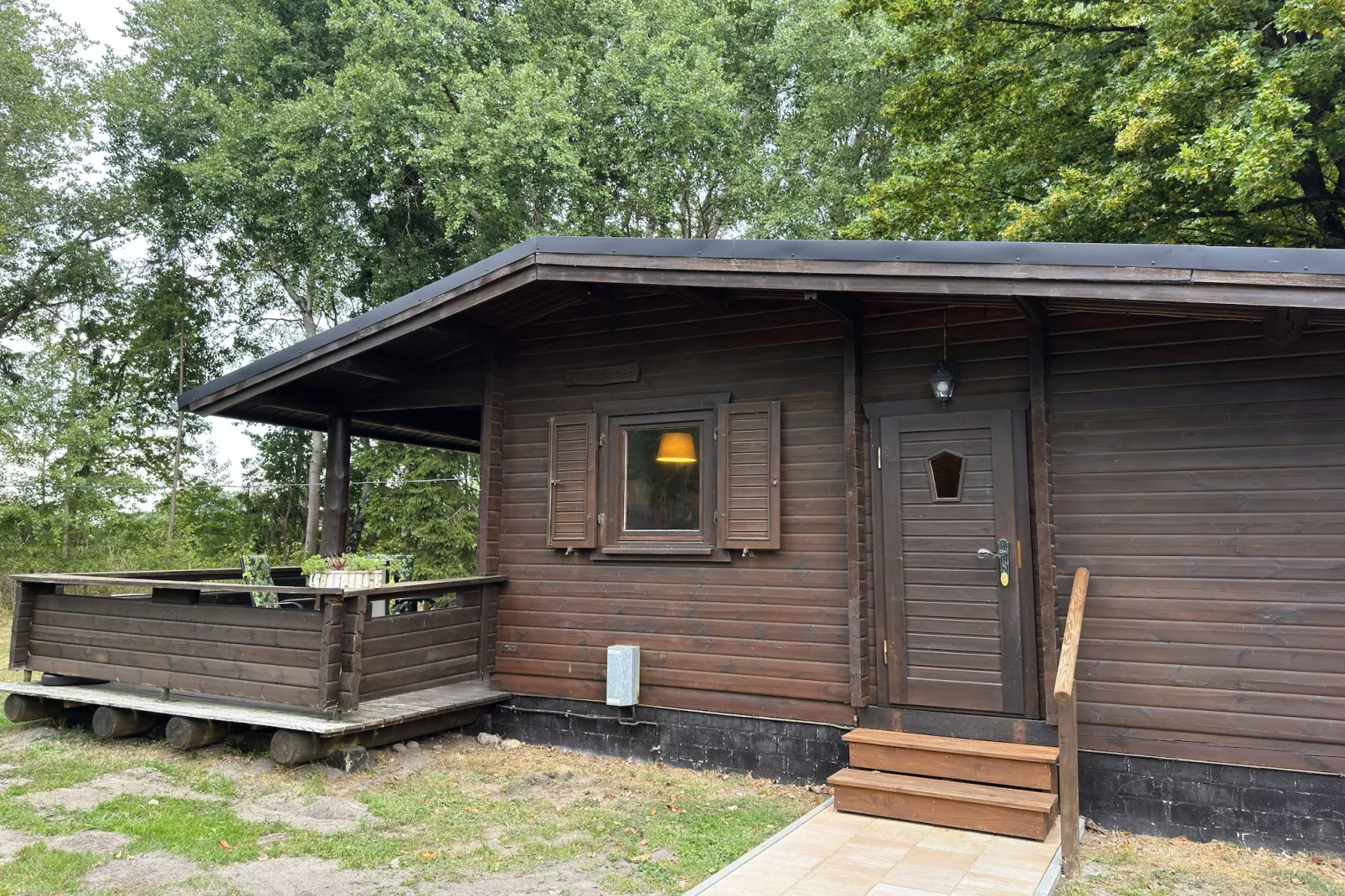 Lüneburger Heide-Exterior in summer