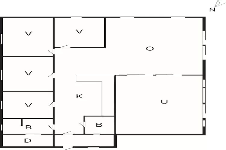 5 Personen Ferienhaus in Sydals-By Traum-Grundriss