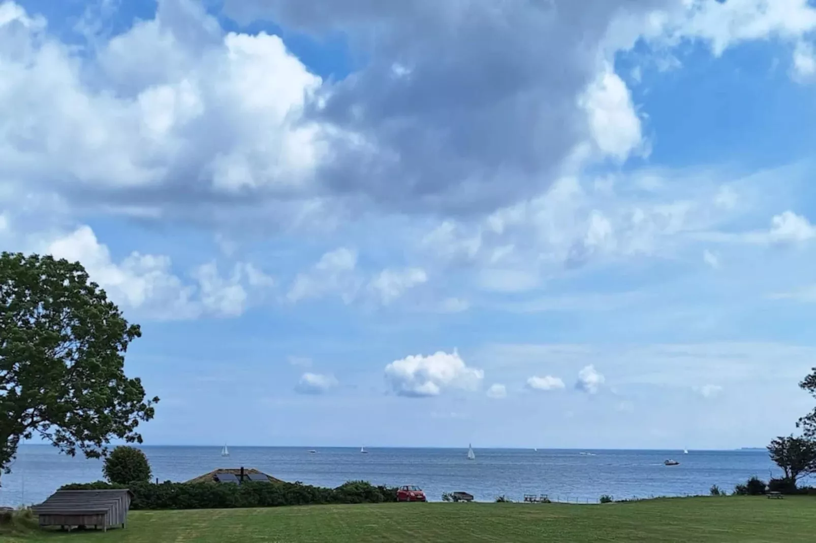 5 person holiday home in Hesselager-By Traum-Water view