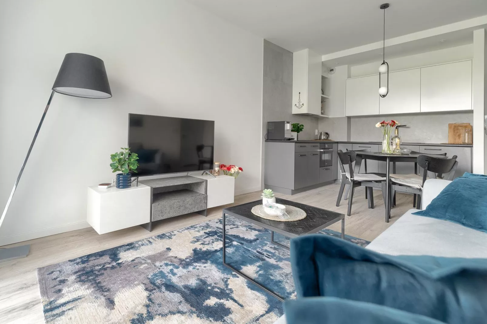 Apartament Szczecińska 3 Nr 114 Niechorze-Wohnzimmer