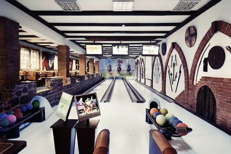 Murowany domek wakacyjny dla 5 osób w Rynie-Areas within 1km in summer