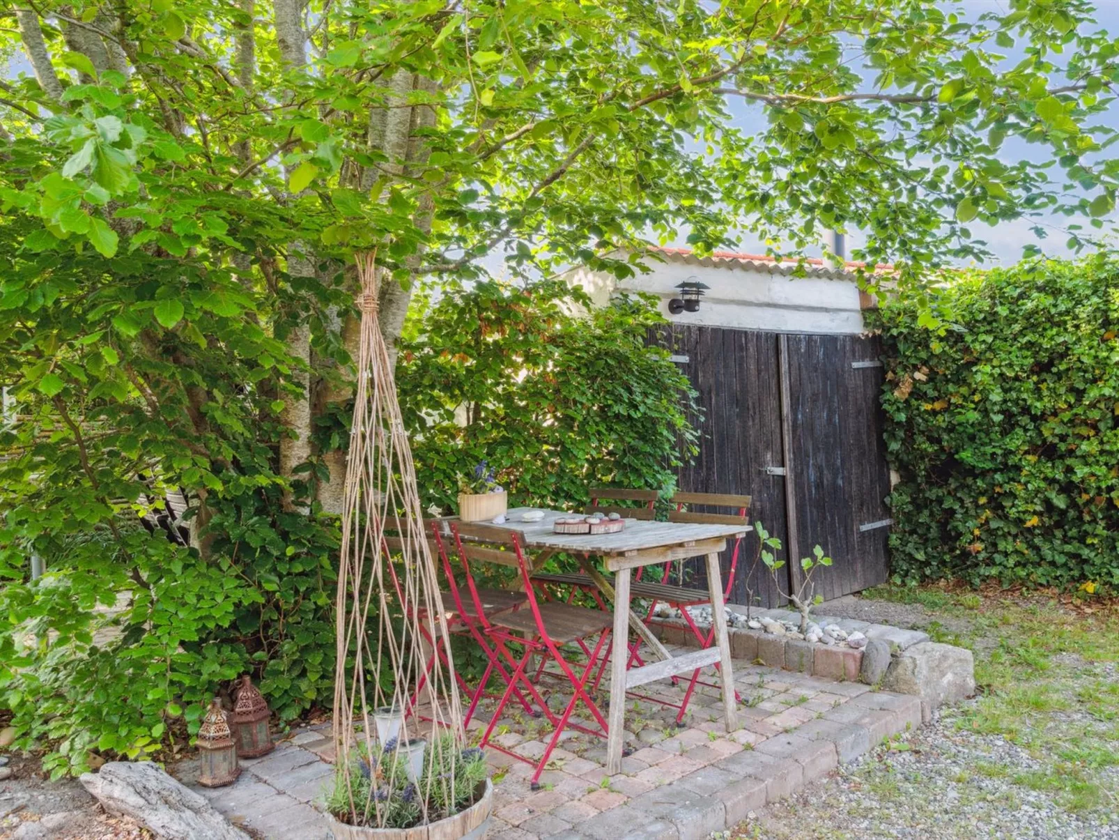 "Alfhild" - 3km from the sea-Dehors