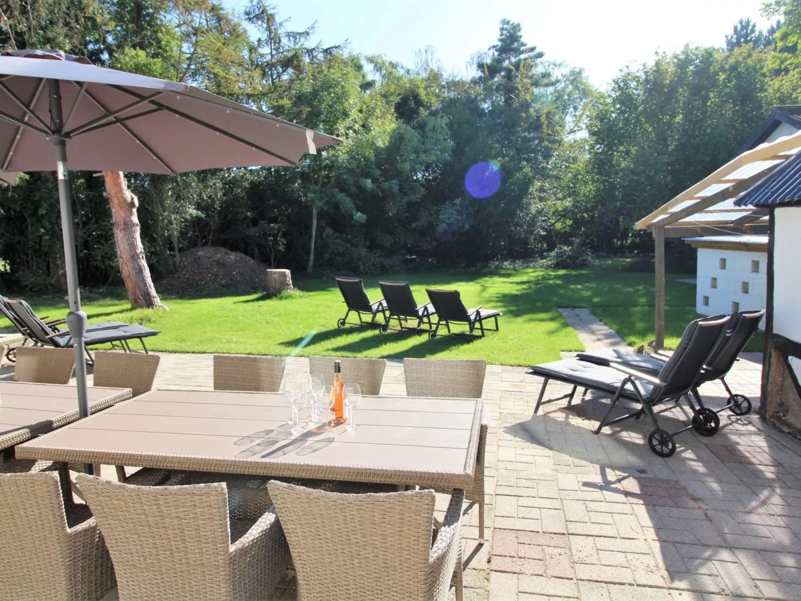 "Dana" - 525m from the sea-Dehors