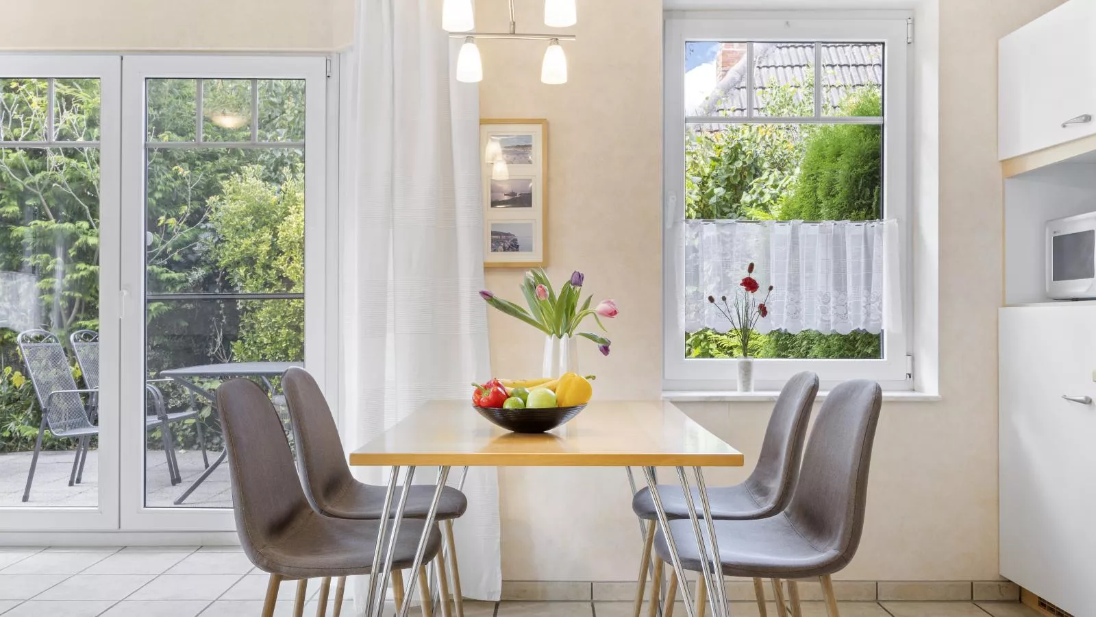 Nordlicht - Strandkorb EG-Salle à manger