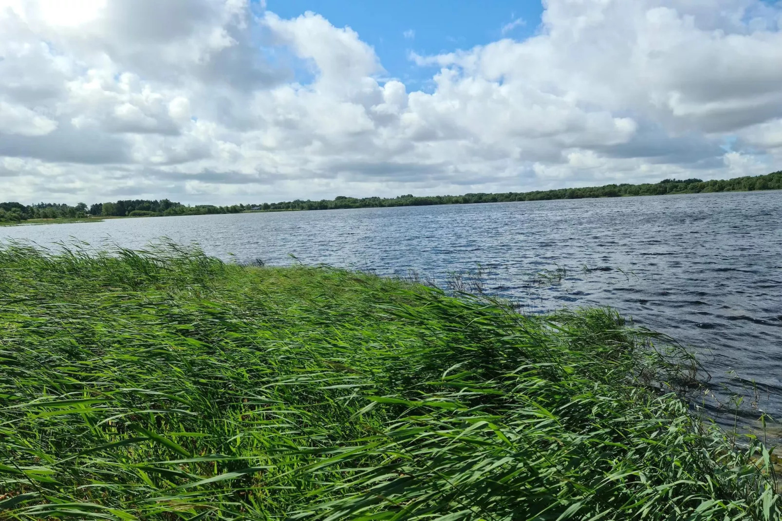 Tranquil Cottage near Kvie Lake-By Traum-Water view