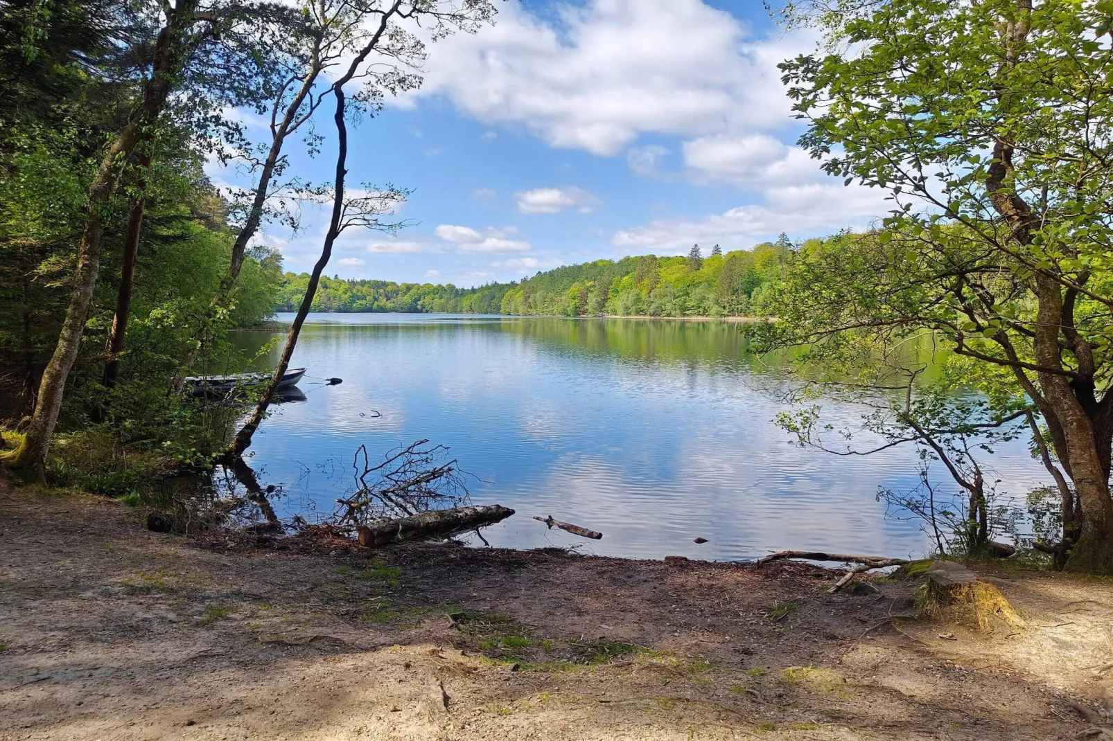 Maison de vacances pour 8 a Gjern-Vue sur l'eau