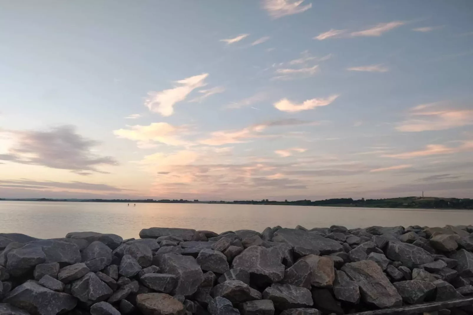 Maison de vacances pour 6 a Knebel-By Traum - Vue sur l'eau